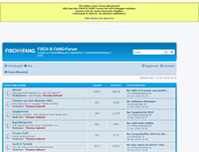 Tablet Screenshot of forum.fischundfang.de